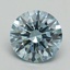 4.03 Ct. Fancy Intense Blue Round Lab Grown Diamond