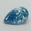 1.50 Ct. Fancy Vivid Blue Pear Lab Grown Diamond