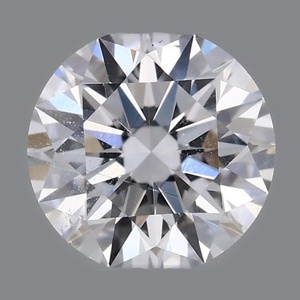 Round diamond — real photo