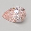 0.51 Ct. Fancy Intense Pink Pear Lab Grown Diamond