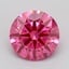 0.41 Ct. Fancy Vivid  Pink Round Lab Grown Diamond