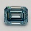 2.03 Ct. Fancy Blue Emerald Lab Grown Diamond