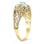 The Guilliana Ring, smalltop view on a hand