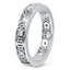 Pierced Design Diamond Band, smallside view