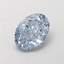 1.02 Ct. Fancy Intense  Blue Oval Lab Grown Diamond