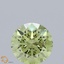 1.22 Ct. Fancy Intense  Green Round Lab Grown Diamond