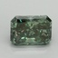 2.03 Ct. Fancy Vivid Pacific Green Radiant Lab Grown Diamond