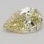 1.50 Ct. Fancy Intense Yellow Pear Lab Grown Diamond