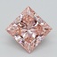 2.00 Ct. Fancy Intense  Pink Princess Lab Grown Diamond