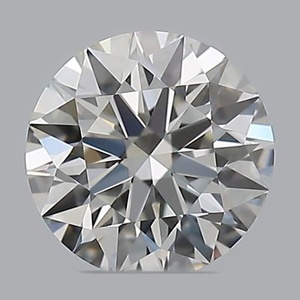 Round diamond — real photo