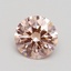 1.33 Ct. Fancy Intense Pink Round Lab Grown Diamond