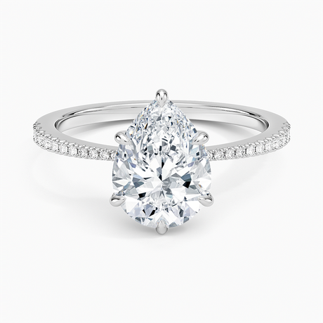 Petite Tapered Diamond Ring