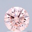 1.52 Ct. Fancy Intense Pink Round Lab Grown Diamond