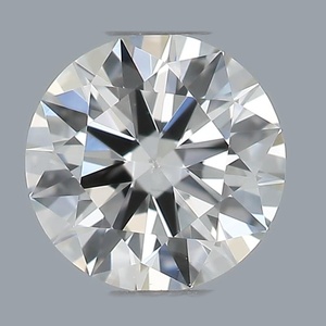 Round diamond — real photo
