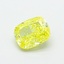 0.72 Ct. Fancy Intense Yellow Cushion Lab Grown Diamond