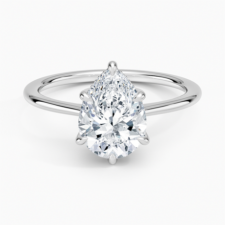 Elle Hidden Halo Diamond Ring