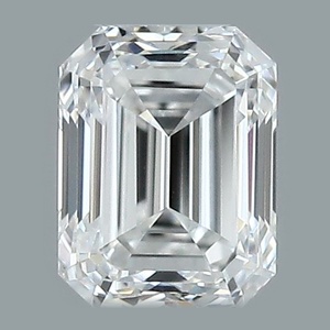 Emerald diamond — real photo