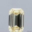 1.01 Ct. Fancy Yellow Emerald Lab Grown Diamond