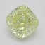 1.55 Ct. Fancy Yellow Cushion Diamond