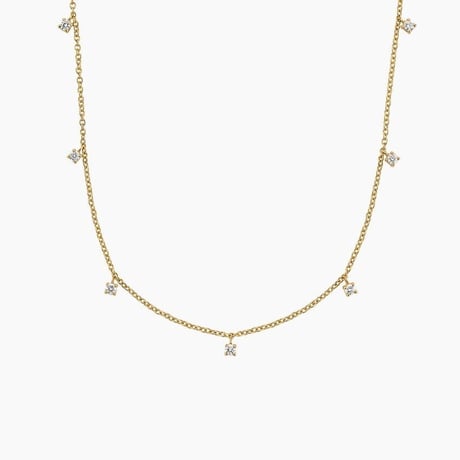 Matilda Diamond Station Necklace (1/5 ct. tw.)