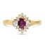 Retro Garnet Vintage Ring