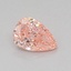 0.54 Ct. Fancy Vivid Pink Pear Lab Grown Diamond