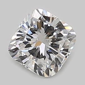 Cushion diamond — real photo