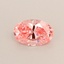 0.43 Ct. Fancy Vivid  Pink Oval Lab Grown Diamond