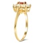 The Wan Ring, smalltop view on a hand