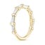 18K Yellow Gold Memoir Baguette Diamond Ring (3/4 ct. tw.), smallside view