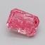 1.04 Ct. Fancy Vivid  Pink Radiant Lab Grown Diamond
