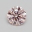 0.66 Ct. Fancy Pink Round Lab Grown Diamond