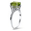The Marilu Ring, smalltop view on a hand