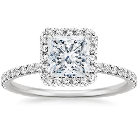 18K White Gold Waverly Diamond Bridal Set (2/3 ct. tw.)