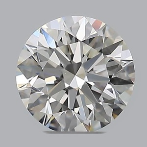 Round diamond — real photo