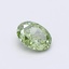 0.58 Ct. Fancy Green Oval Lab Grown Diamond