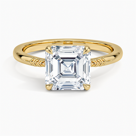 Laurel Engraved Ring - Brilliant Earth