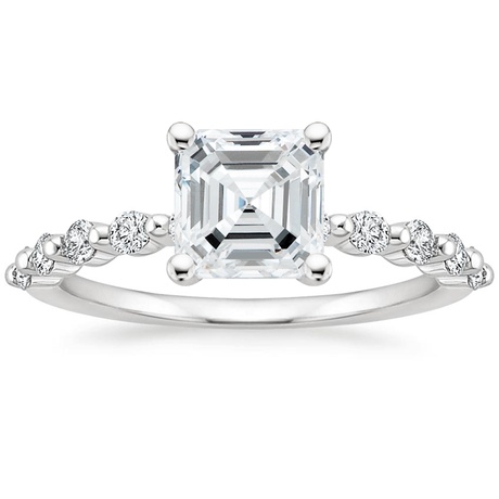 18K White Gold Marseille Diamond Bridal Set (1/2 ct. tw.)