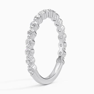 Marseille Three-Quarter Coverage Lab Diamond Ring (1/2 ct. tw.) in Platinum