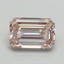 5.05 Ct. Fancy Pink Emerald Lab Grown Diamond