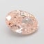 2.56 Ct. Fancy Vivid Pink Oval Lab Grown Diamond