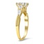 The Corenda Ring, smalltop view on a hand