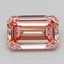 2.03 Ct. Fancy Intense  Pink Emerald Lab Grown Diamond