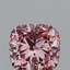 1.91 Ct. Fancy Vivid Pink Cushion Lab Grown Diamond