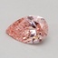 0.40 Ct. Fancy Intense Pink Pear Lab Grown Diamond