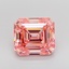5.07 Ct. Fancy Vivid Pink Emerald Lab Grown Diamond