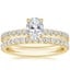 18K Yellow Gold Amelie Diamond Bridal Set