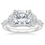 18K White Gold Abeja Marquise Diamond Ring (1/2 ct. tw.), smalltop view