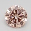 1.80 Ct. Fancy Intense Pink Round Lab Grown Diamond