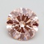 2.01 Ct. Fancy Intense Pink Round Lab Grown Diamond